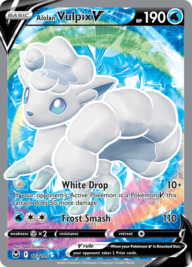 Alolan Vulpix V SWSH12-173