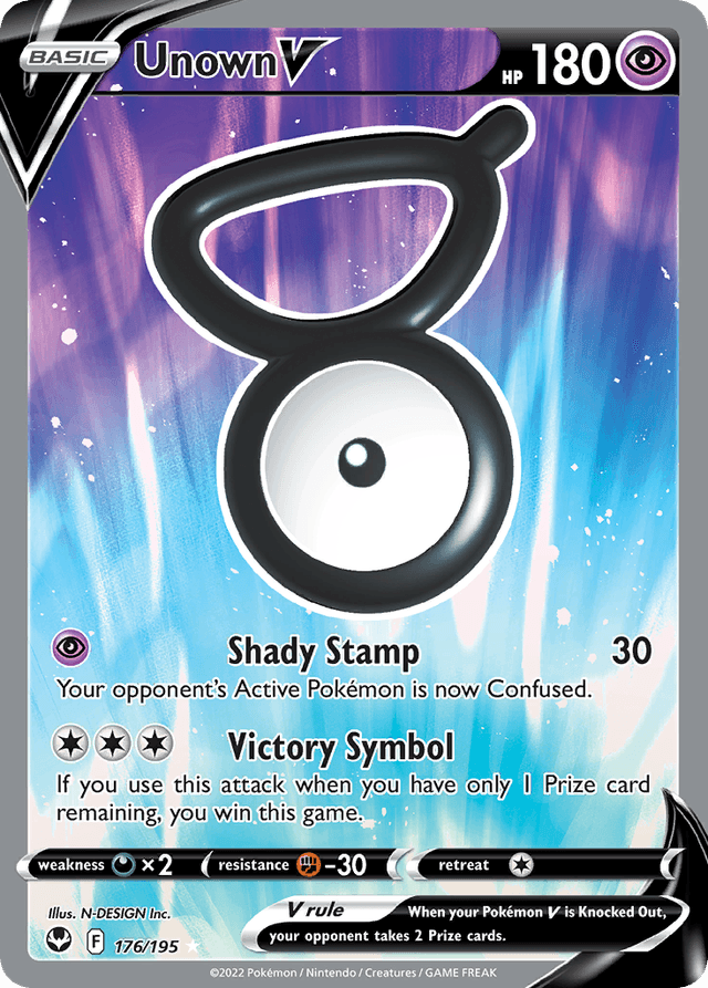 Unown V SWSH12-176