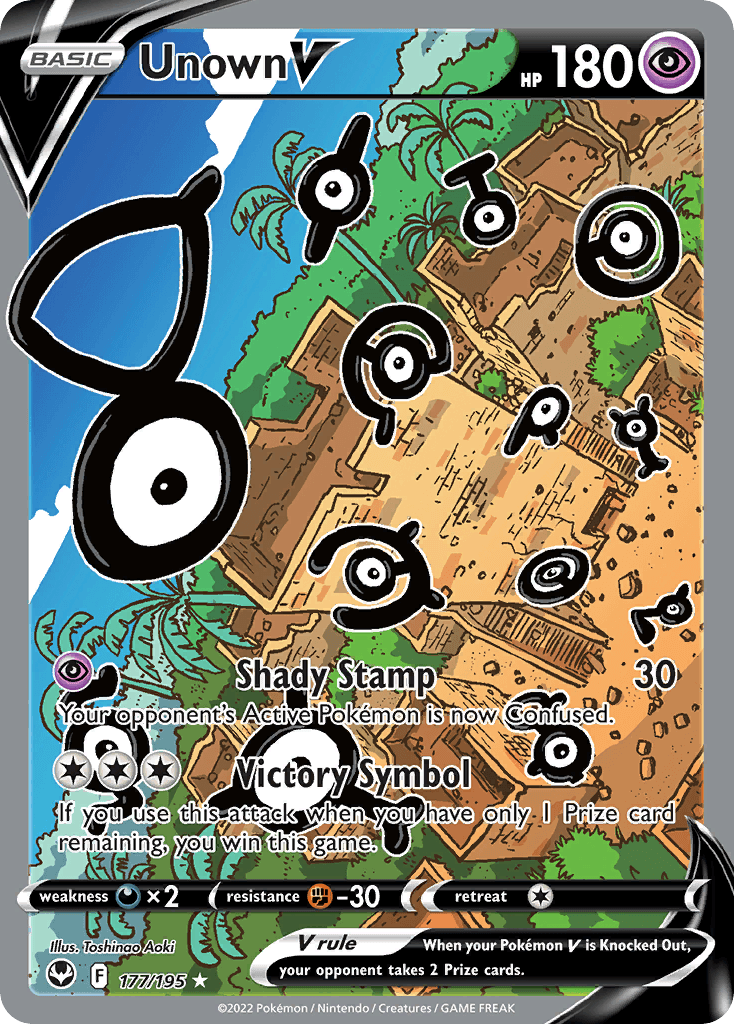 Unown V SWSH12-177
