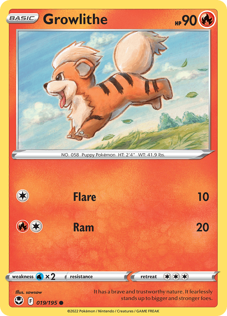 Growlithe SWSH12-19
