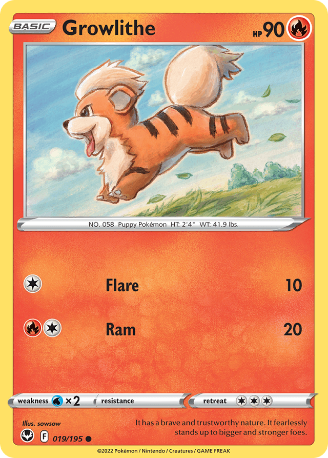 Growlithe SWSH12-19