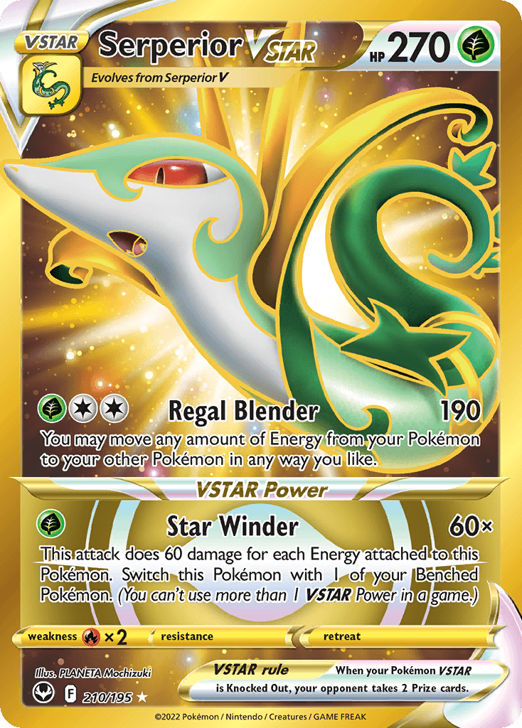 Serperior VSTAR SWSH12-210
