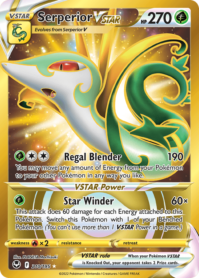 Serperior VSTAR SWSH12-210
