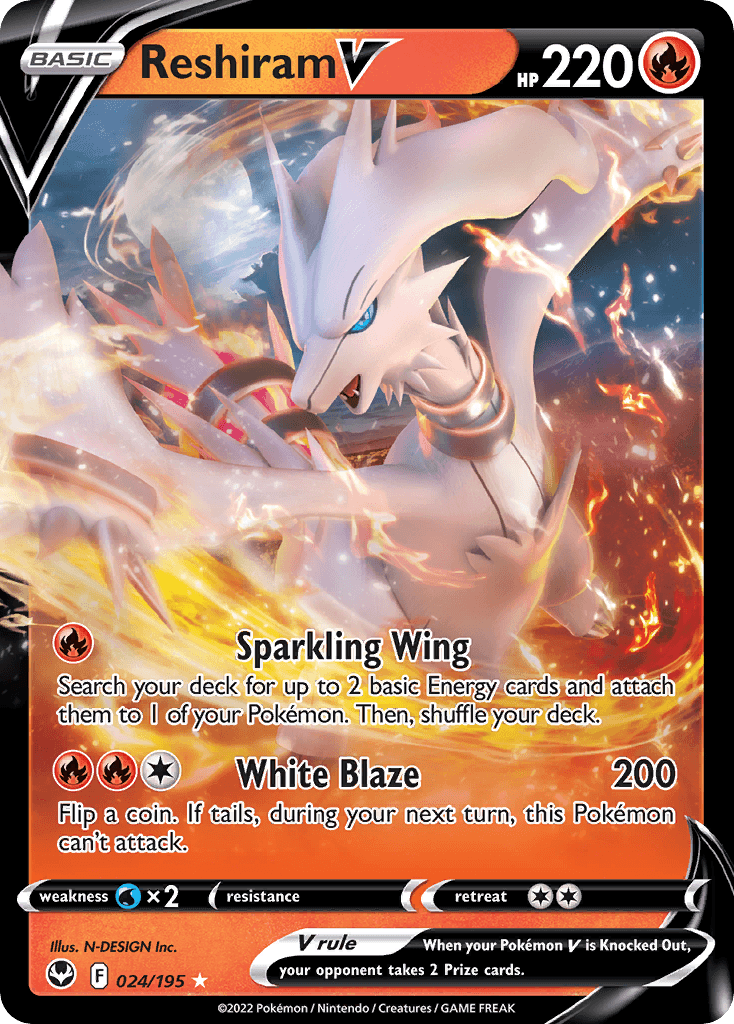 Reshiram V SWSH12-24