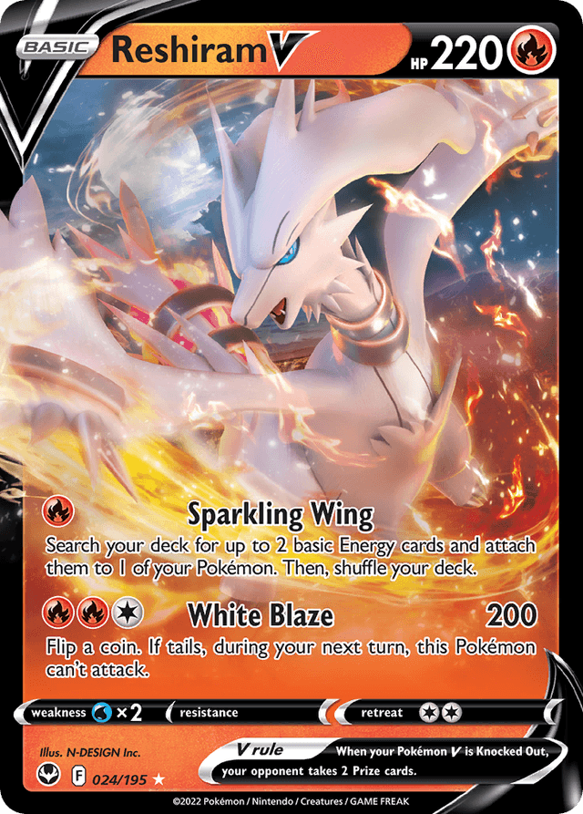 Reshiram V SWSH12-24