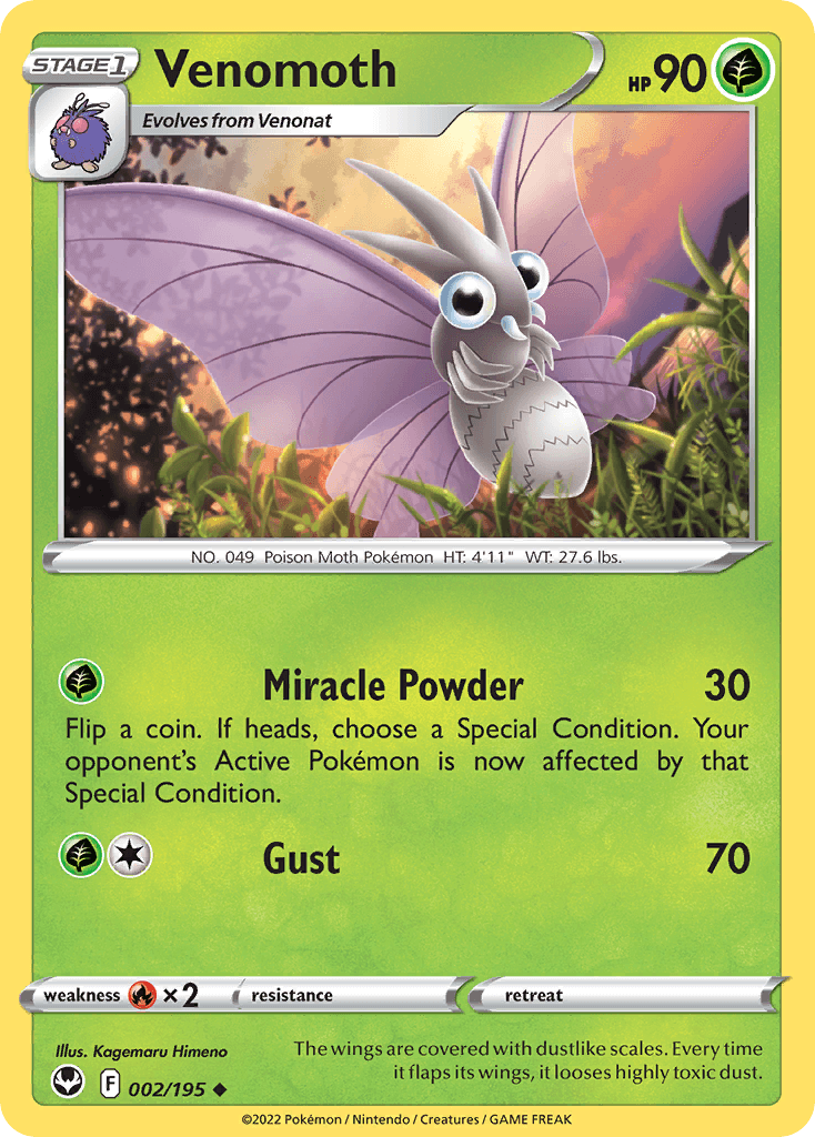 Venomoth SWSH12-2