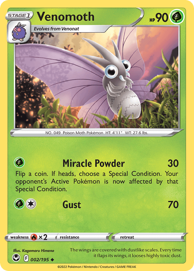 Venomoth SWSH12-2
