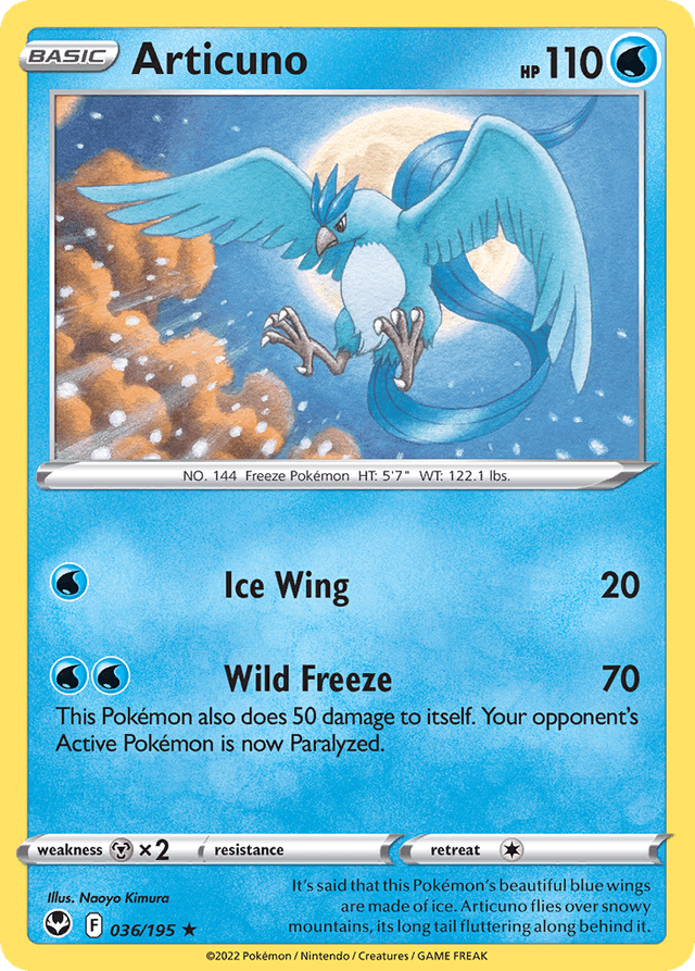 Articuno SWSH12-36