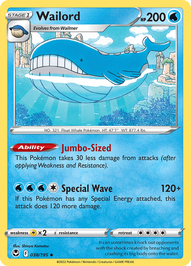 Wailord SWSH12-38