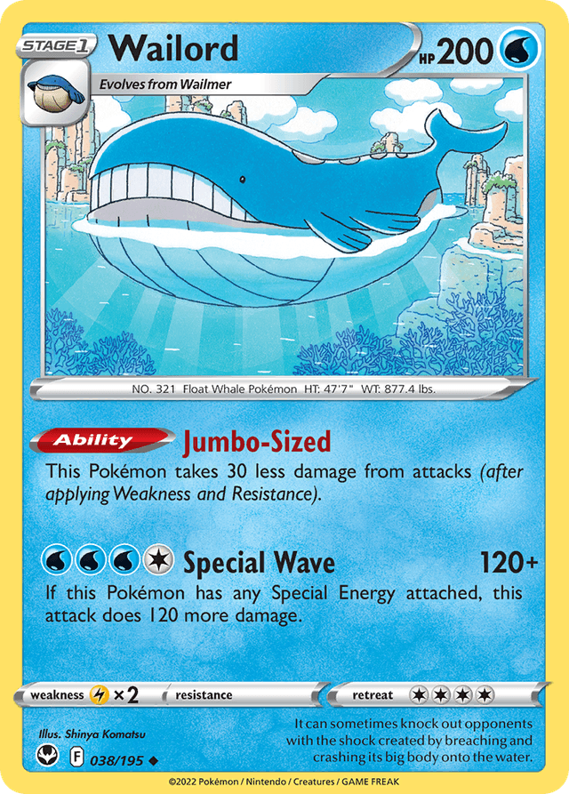 Wailord SWSH12-38