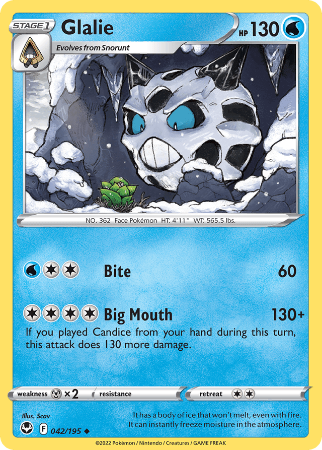 Glalie SWSH12-42