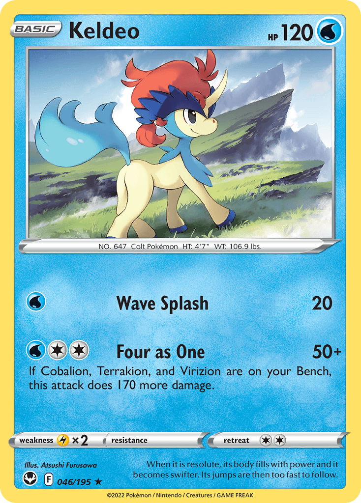 Keldeo SWSH12-46