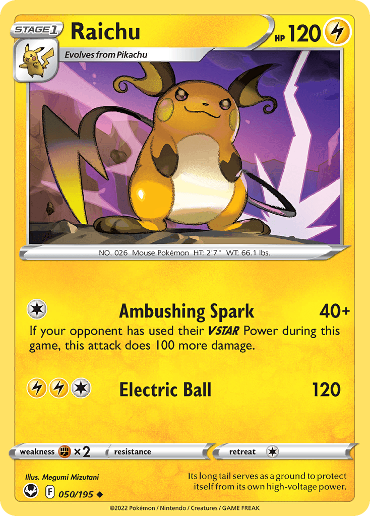 Raichu SWSH12-50