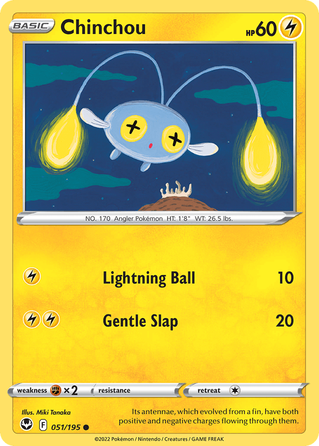 Chinchou SWSH12-51
