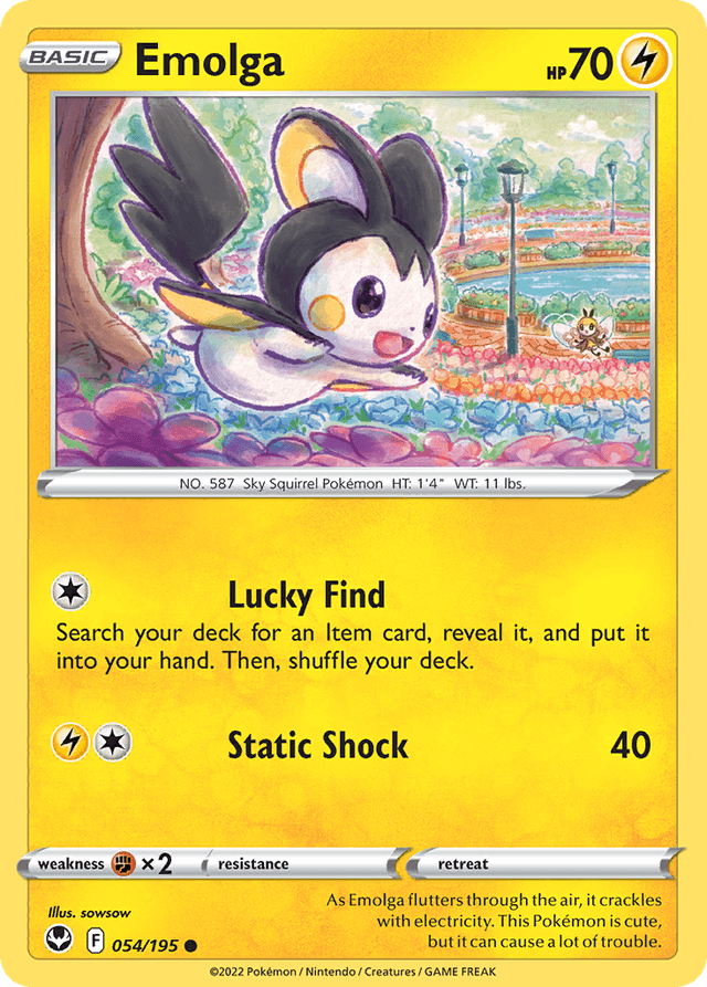Emolga SWSH12-54