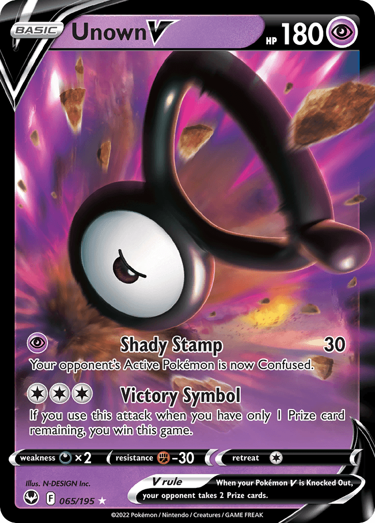 Unown V SWSH12-65