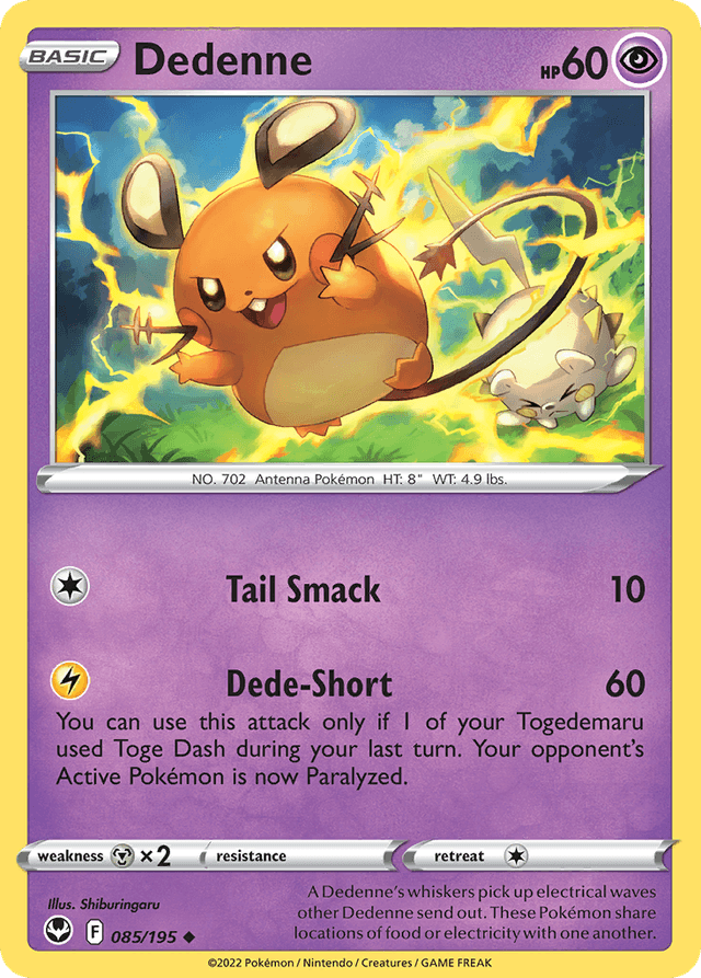 Dedenne SWSH12-85