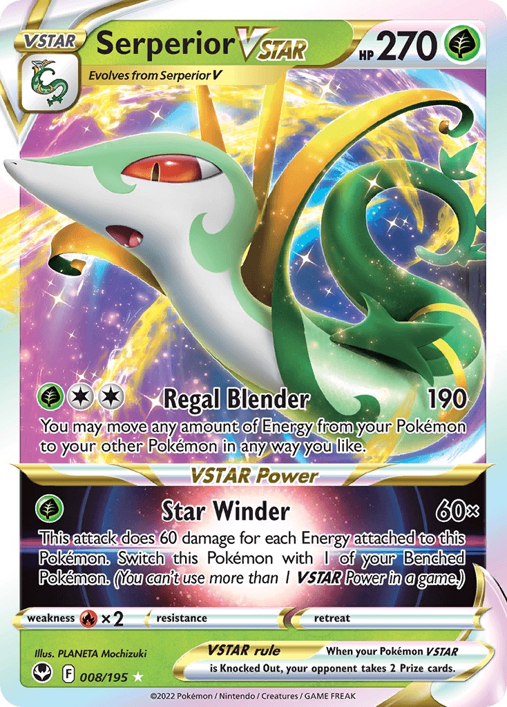 Serperior VSTAR SWSH12-8