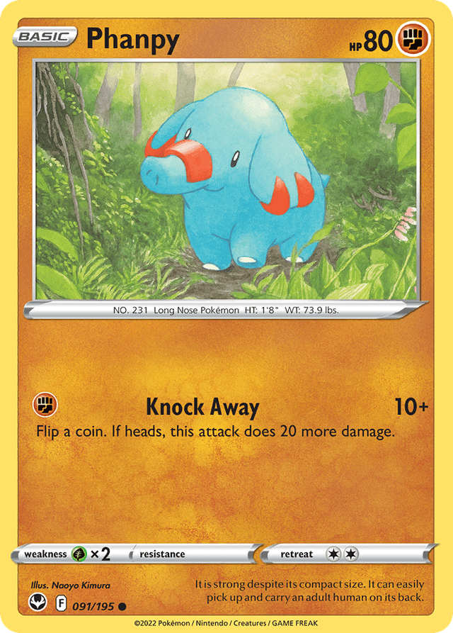 Phanpy SWSH12-91