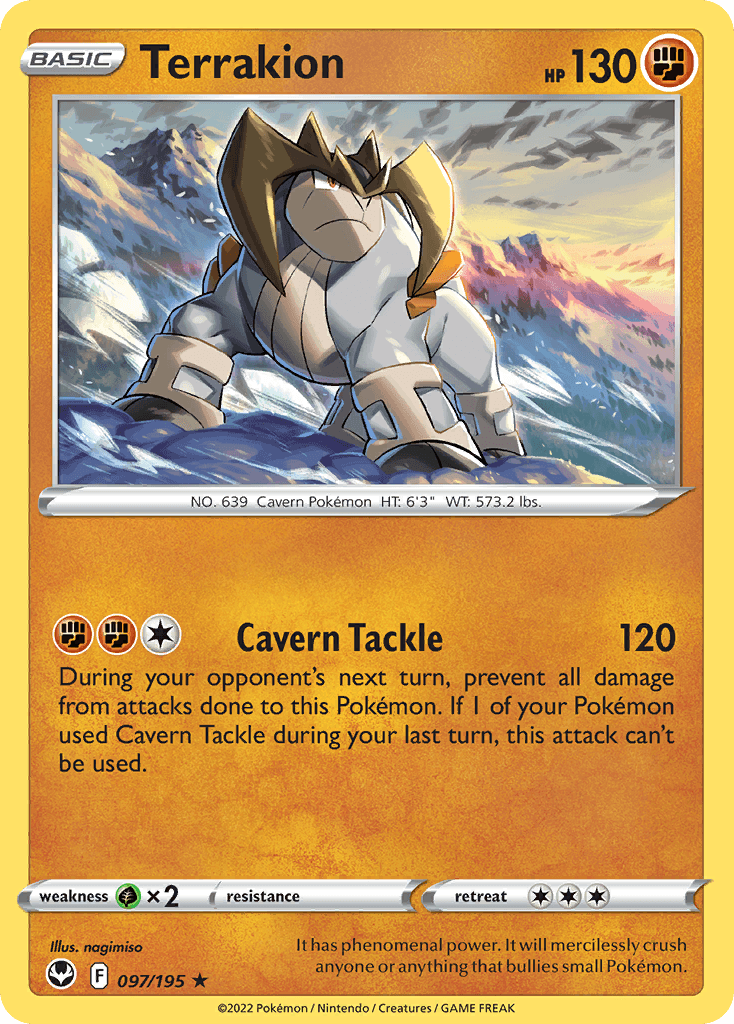 Terrakion SWSH12-97