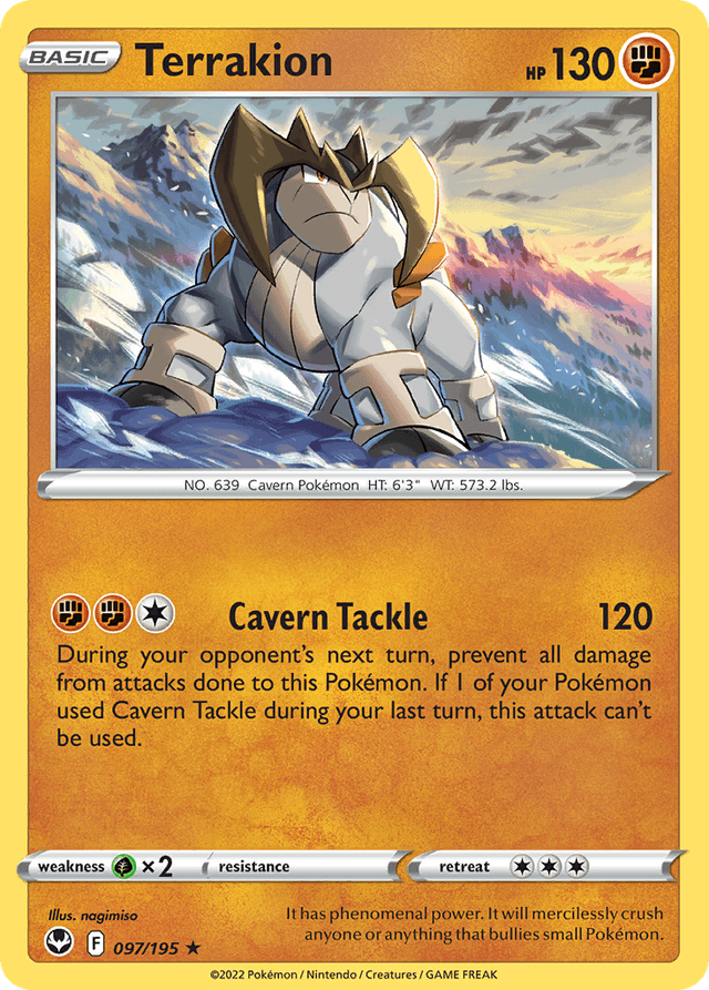 Terrakion SWSH12-97