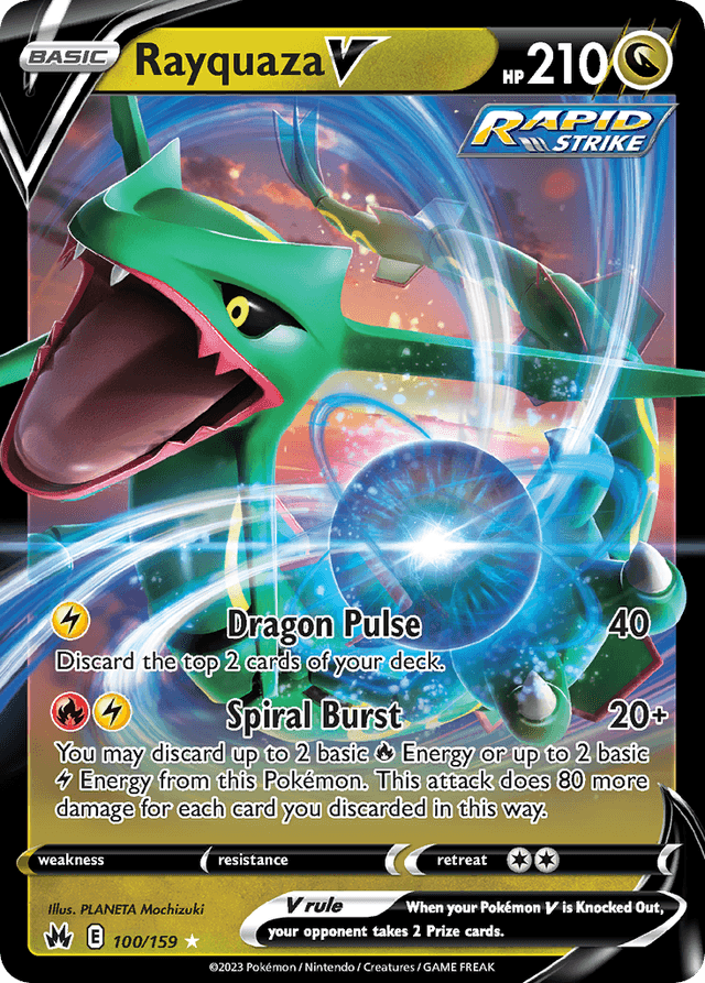 Rayquaza V SWSH12PT5-100