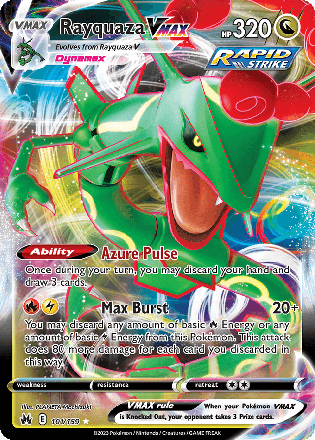 Rayquaza VMAX SWSH12PT5-101