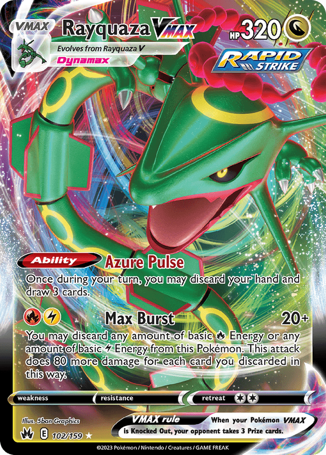 Rayquaza VMAX SWSH12PT5-102