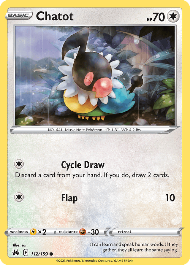 Chatot SWSH12PT5-112