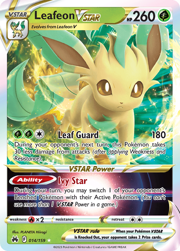 Leafeon VSTAR SWSH12PT5-14