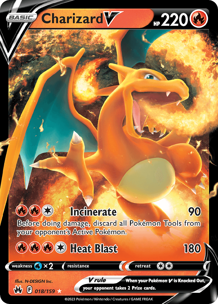 Charizard V SWSH12PT5-18