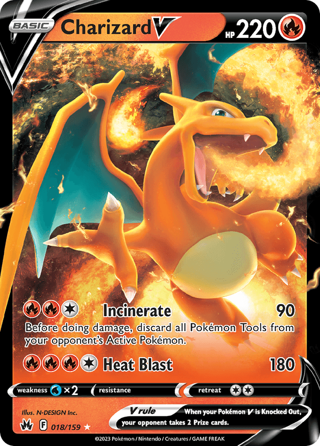 Charizard V SWSH12PT5-18
