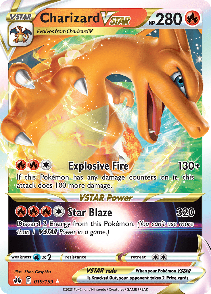 Charizard VSTAR SWSH12PT5-19