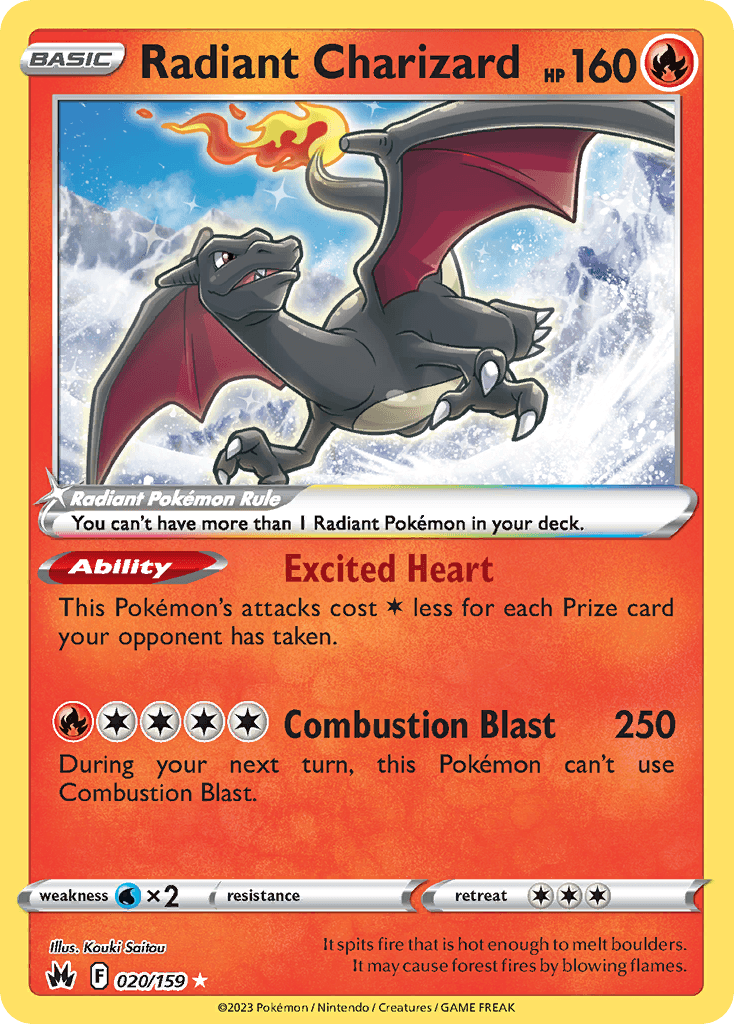 Radiant Charizard SWSH12PT5-20