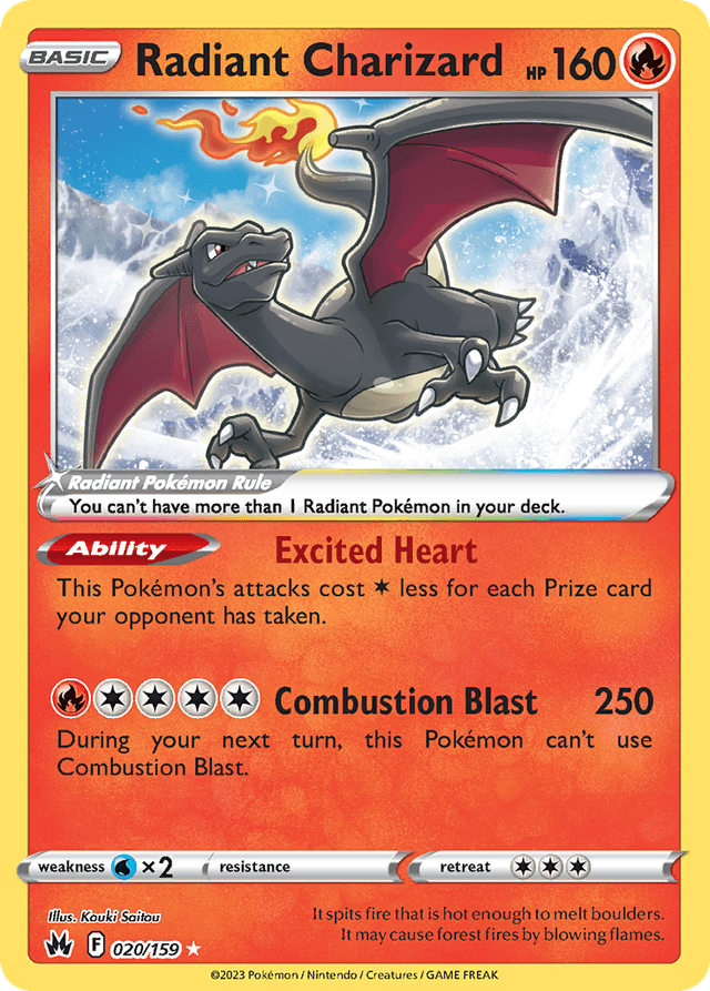 Radiant Charizard SWSH12PT5-20