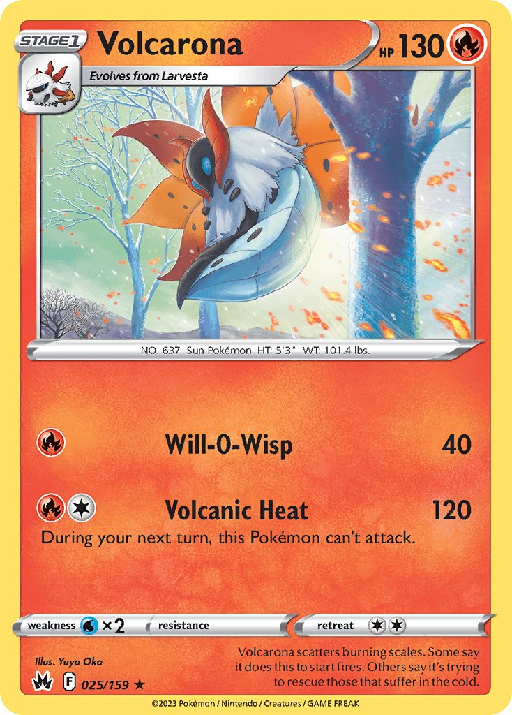 Volcarona SWSH12PT5-25