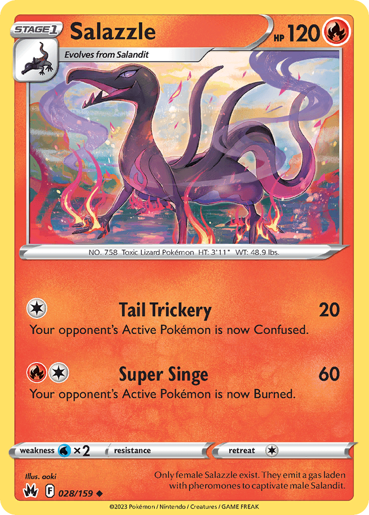Salazzle SWSH12PT5-28