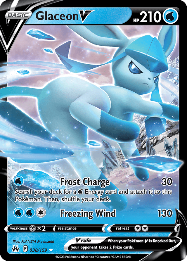 Glaceon V SWSH12PT5-38