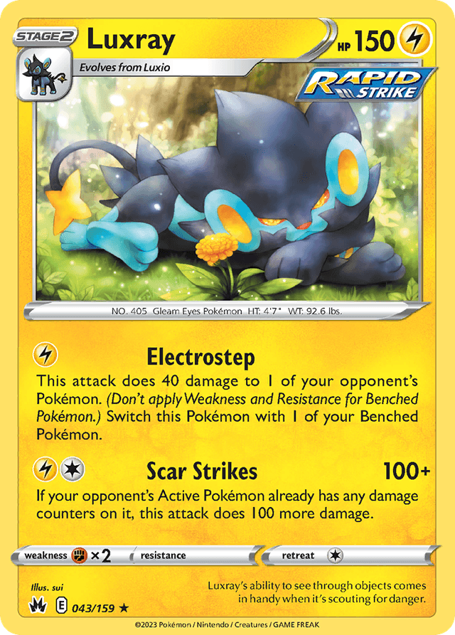 Luxray SWSH12PT5-43