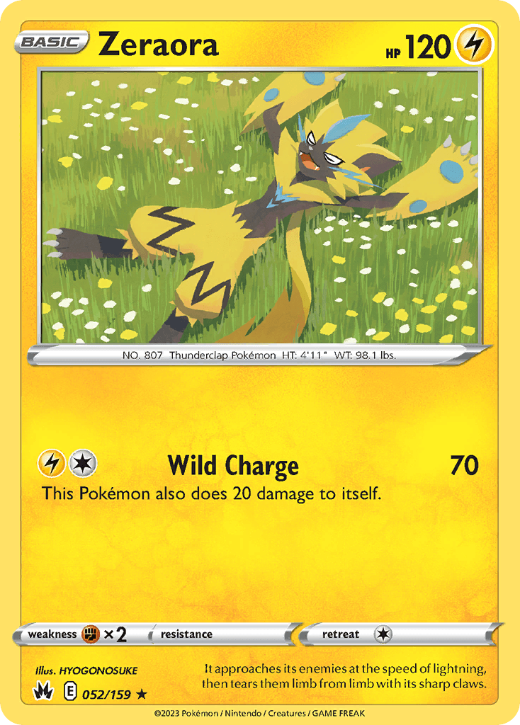 Zeraora SWSH12PT5-52