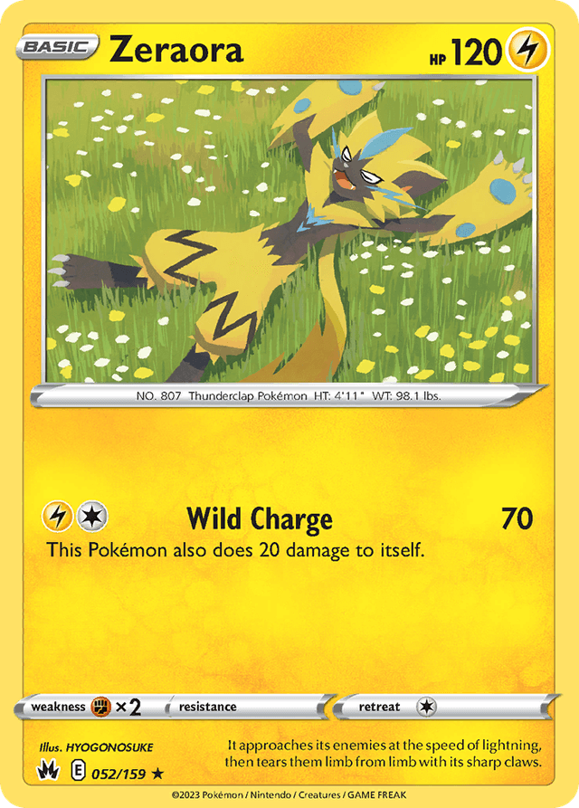 Zeraora SWSH12PT5-52