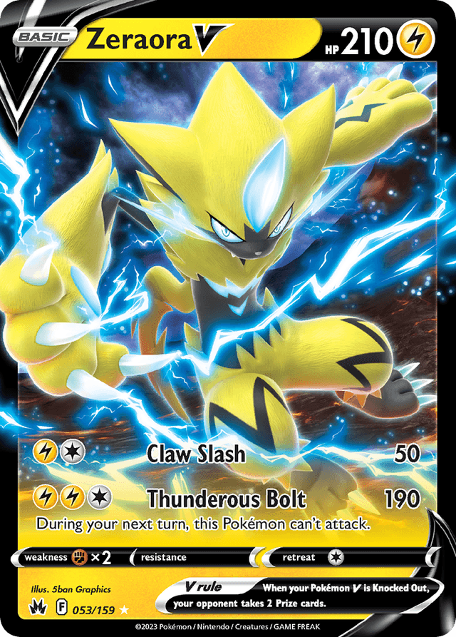 Zeraora V SWSH12PT5-53