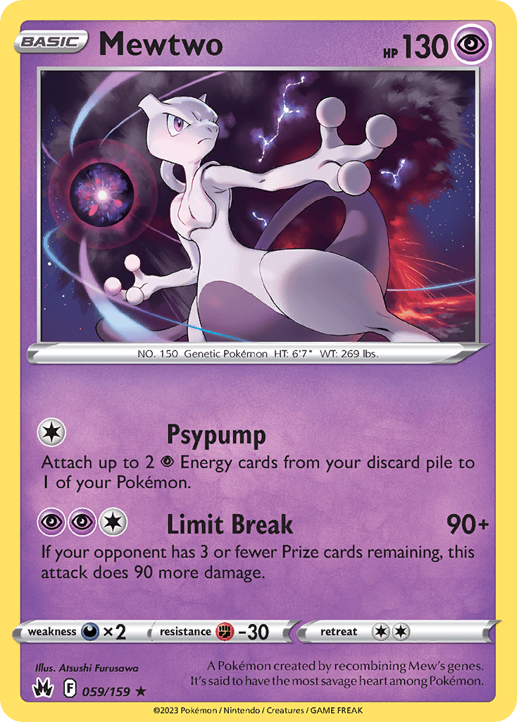 Mewtwo SWSH12PT5-59