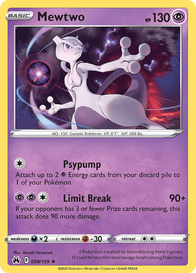 Mewtwo SWSH12PT5-59