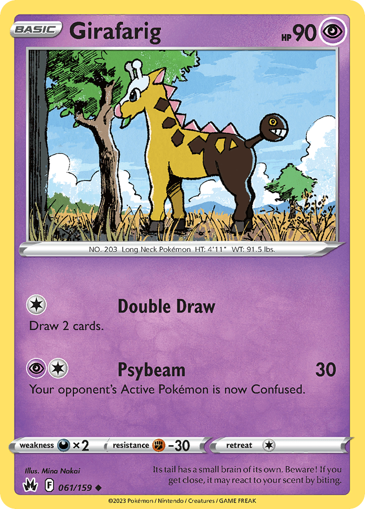 Girafarig SWSH12PT5-61