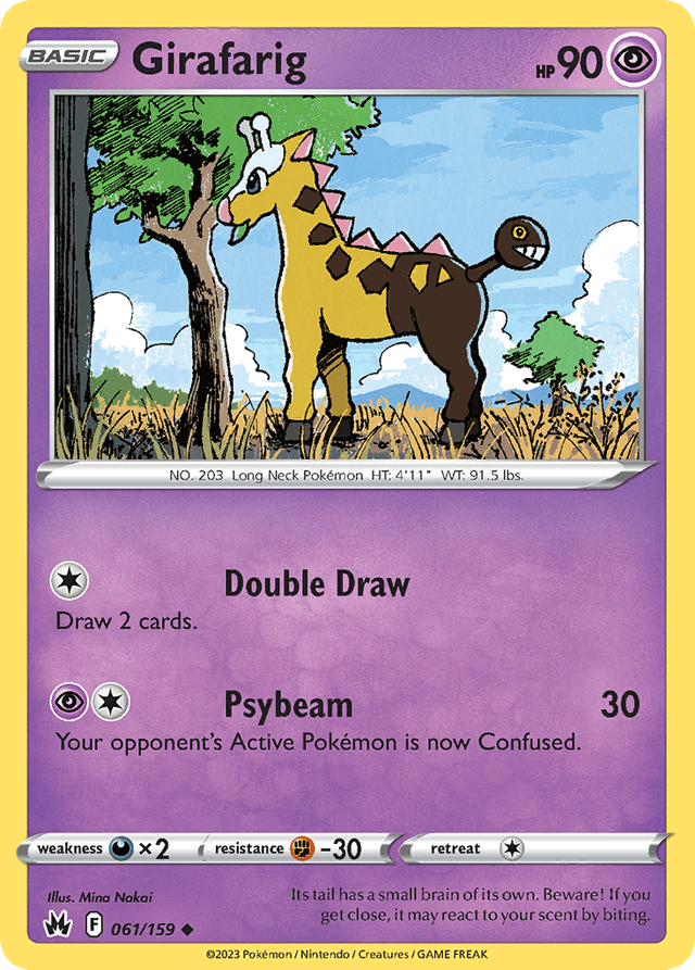 Girafarig SWSH12PT5-61