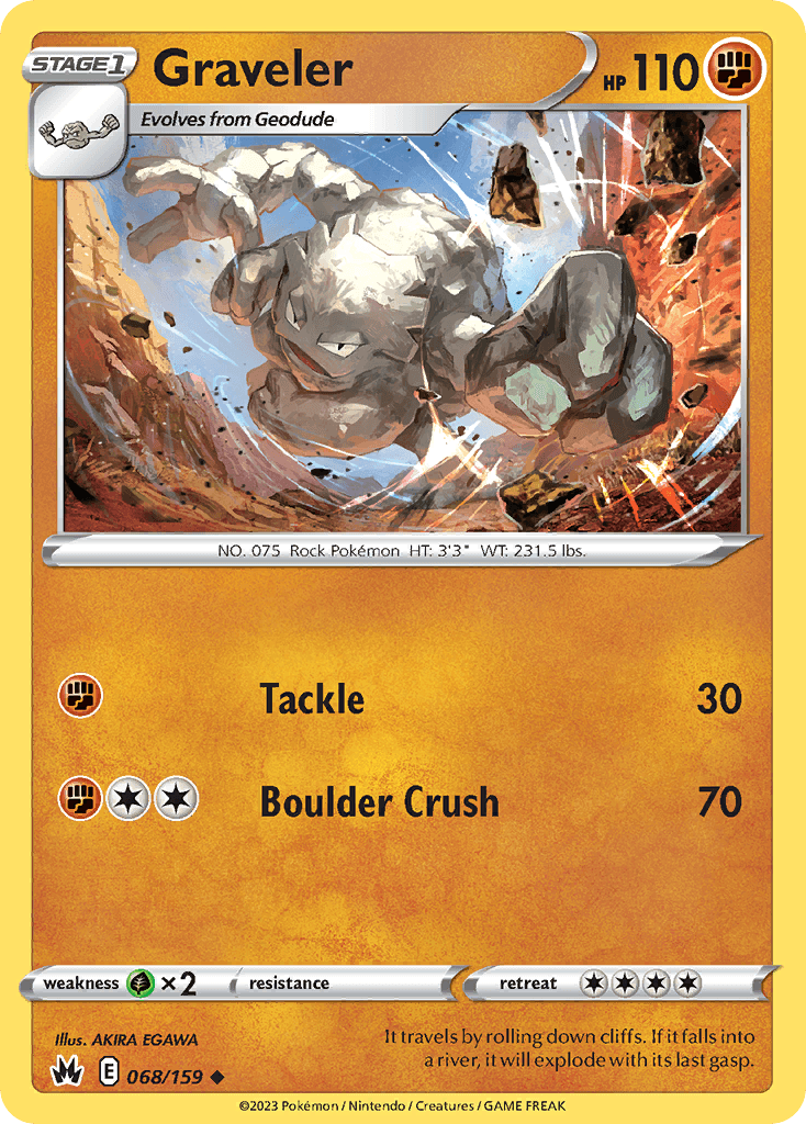 Graveler SWSH12PT5-68
