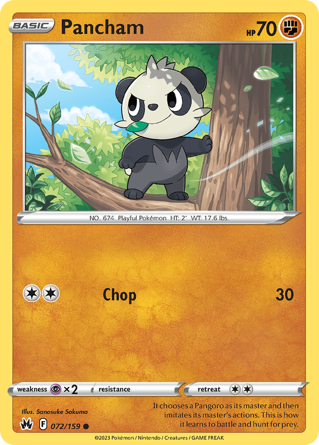 Pancham SWSH12PT5-72