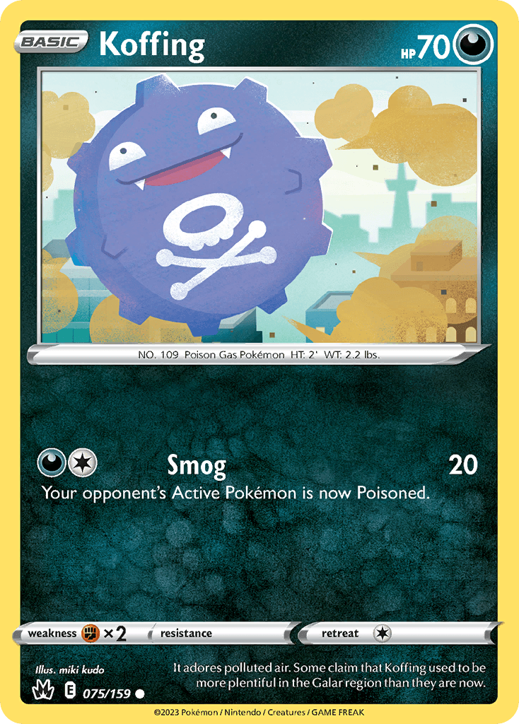 Koffing SWSH12PT5-75