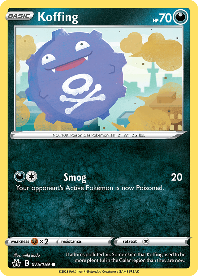 Koffing SWSH12PT5-75